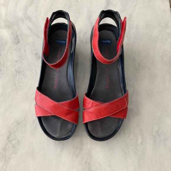 Wolky Era Sandal - red - Picture 3 of 13